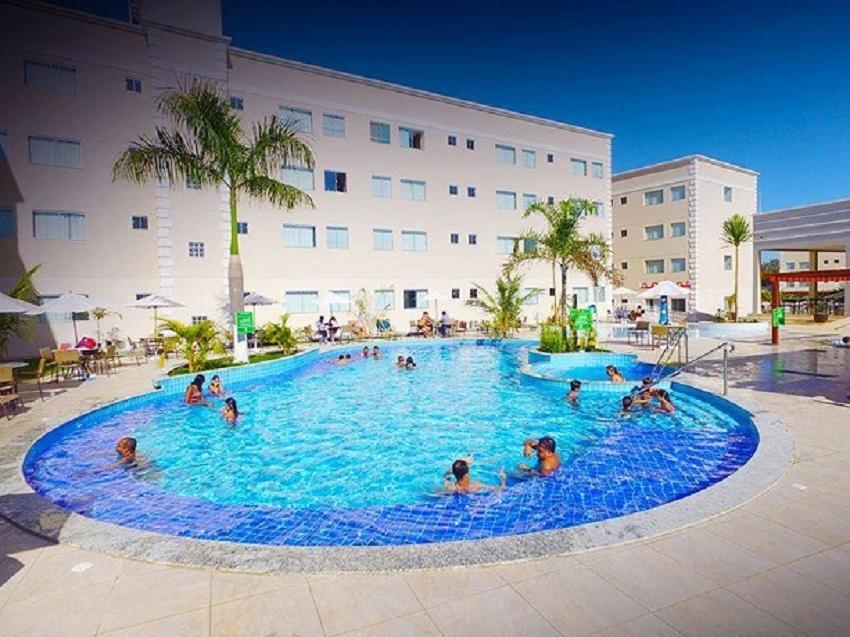 Apartamento Encontro das Águas Caldas Novas Exterior foto